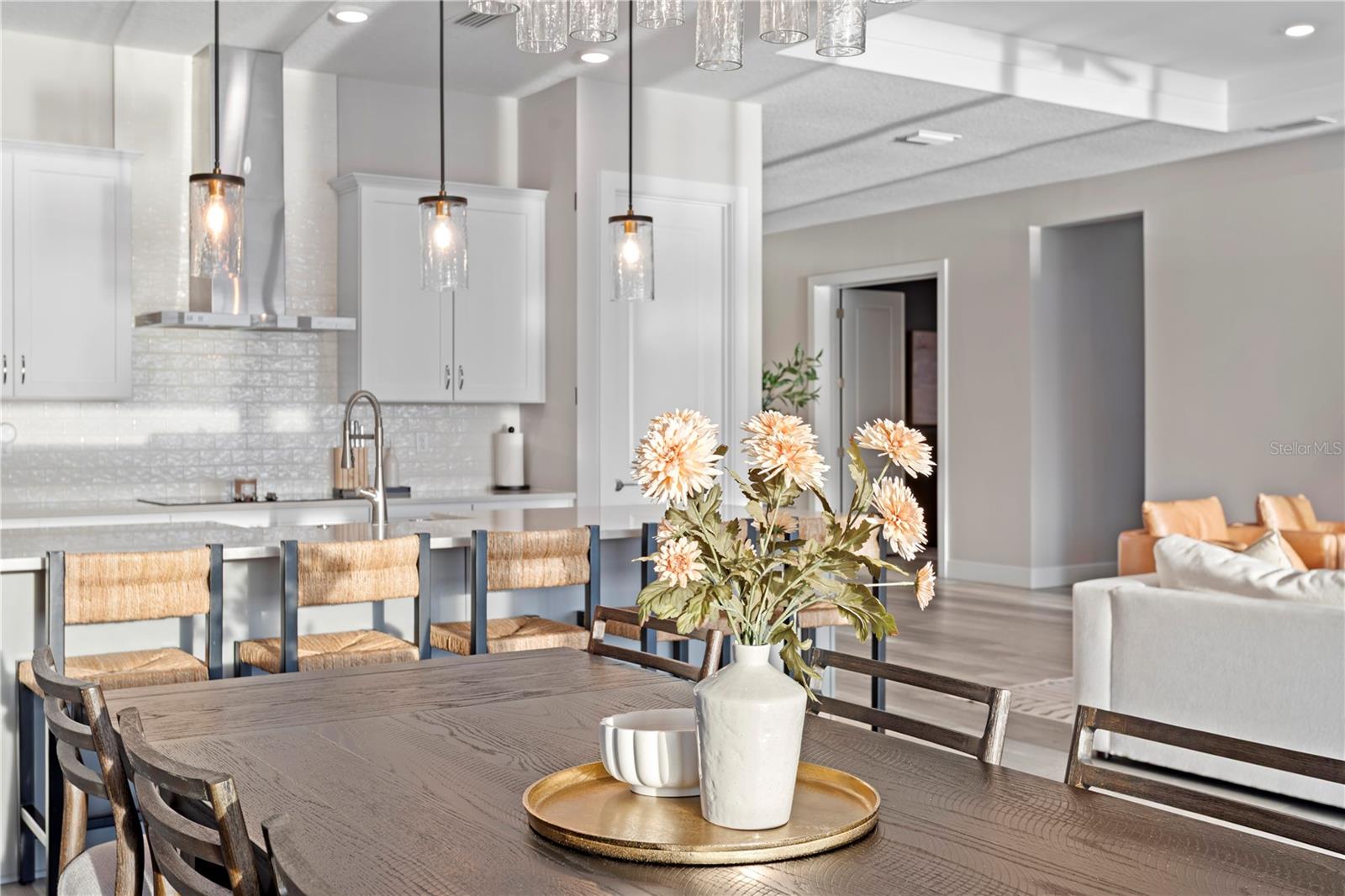 Elegant dining space!
