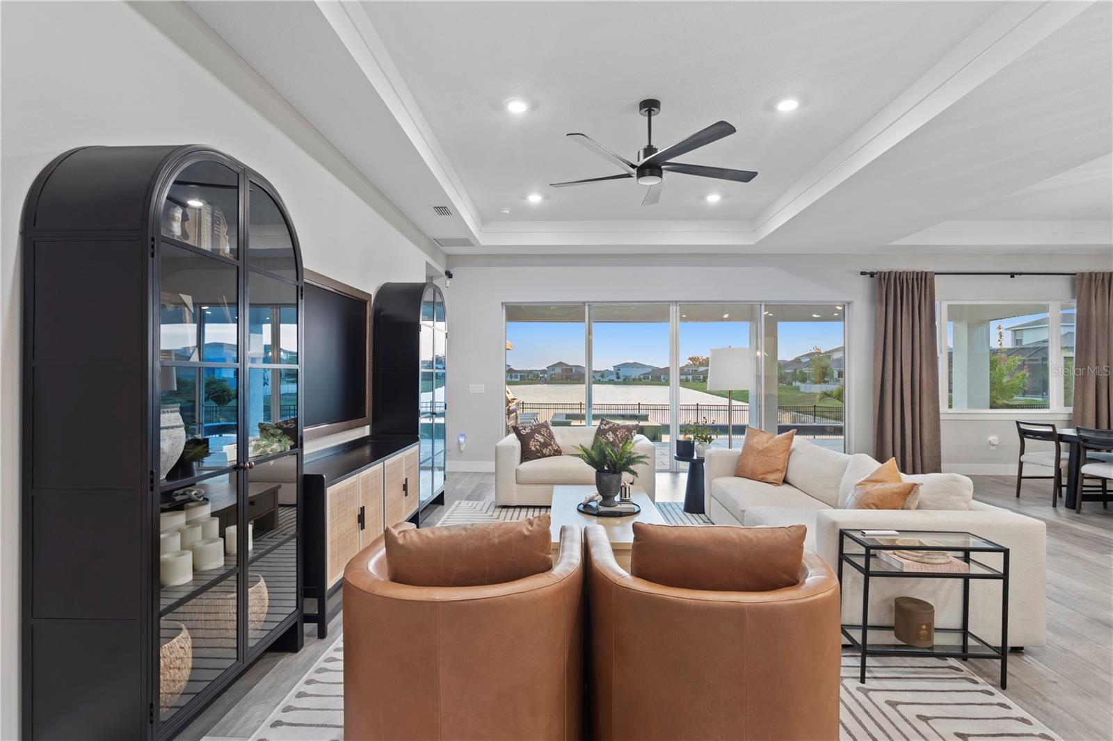 Elegant living meets waterfront views in this great room!