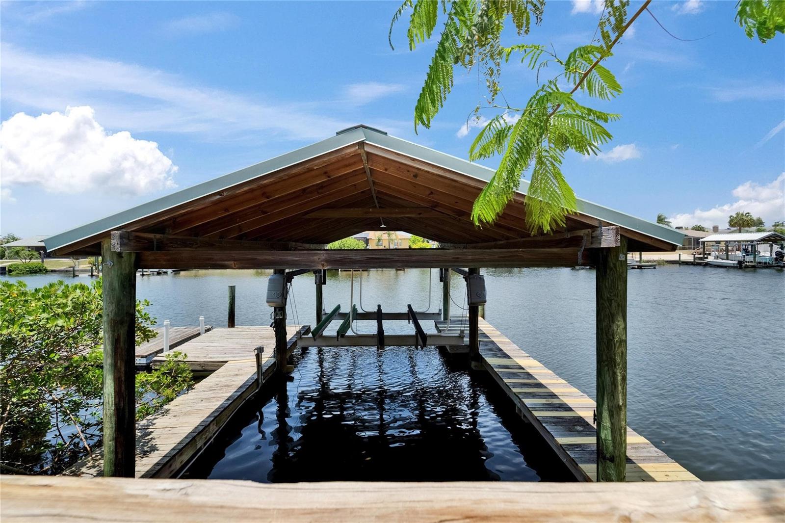Dock with Boat Port