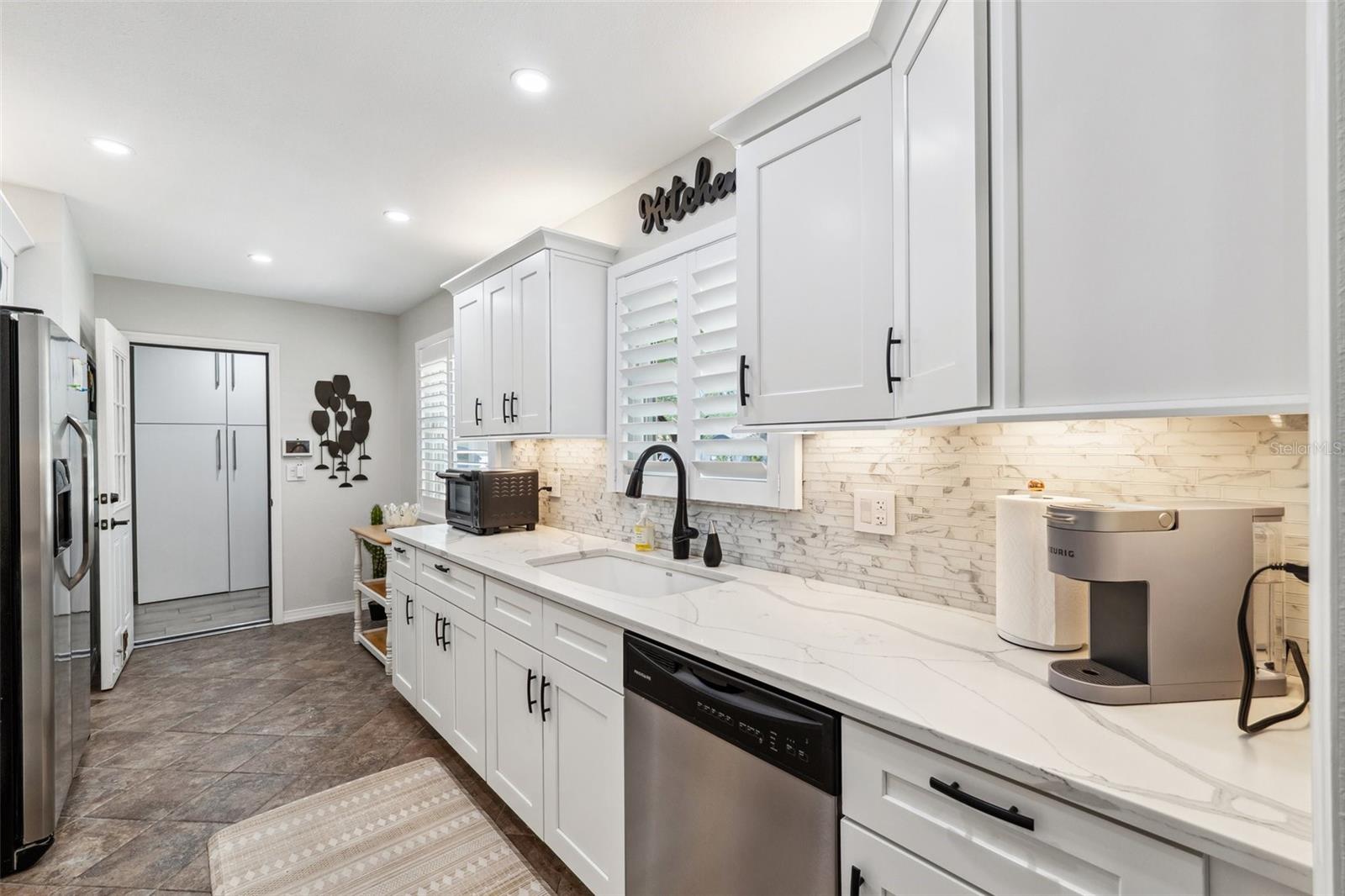 Gorgeously updated kitchen