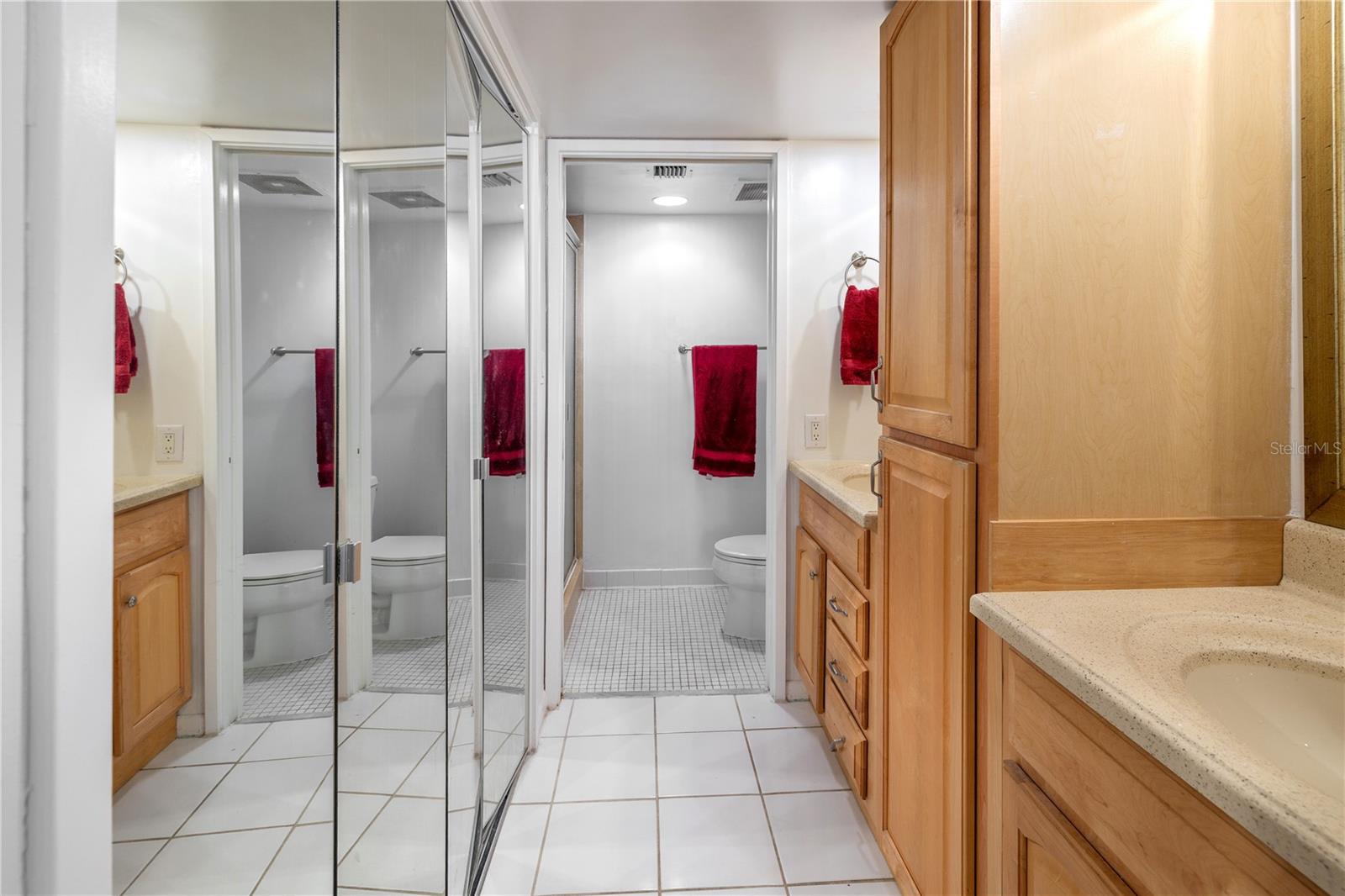 Master bathroom