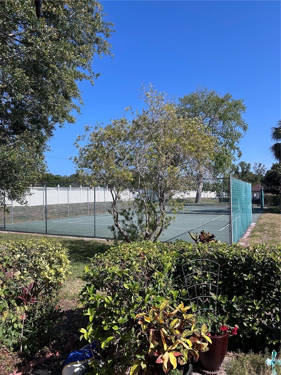 Tennis courts