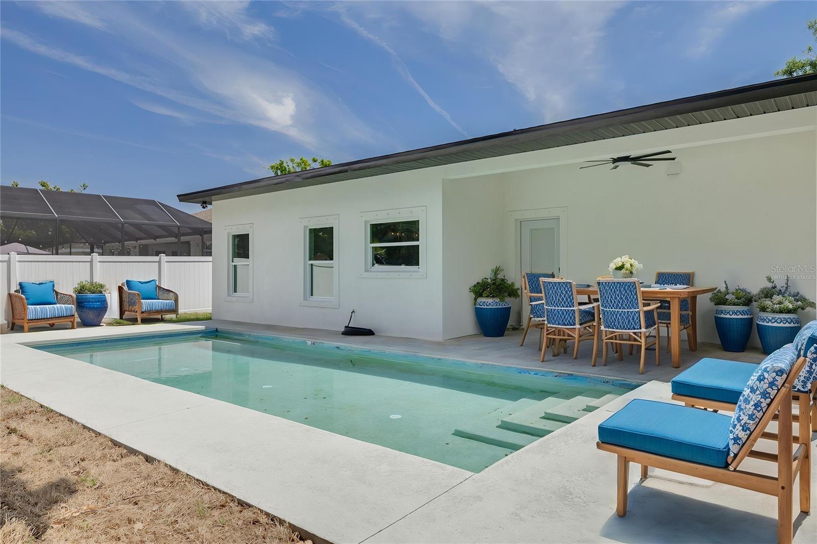 Outdoor living, virtually staged!