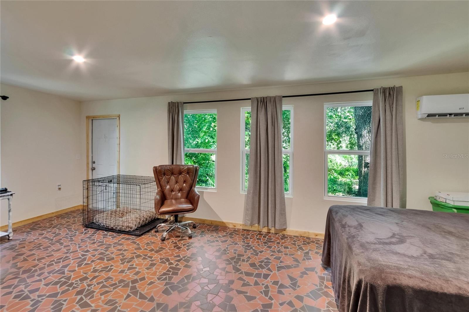 Bottom floor bedroom with private entrance