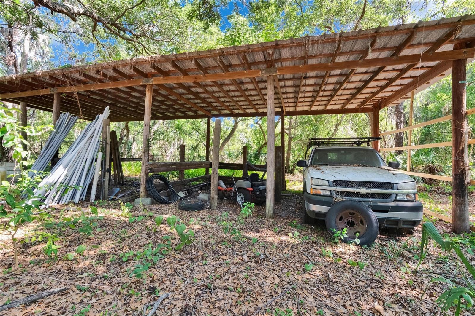Pole barn will be cleaned up before closing
