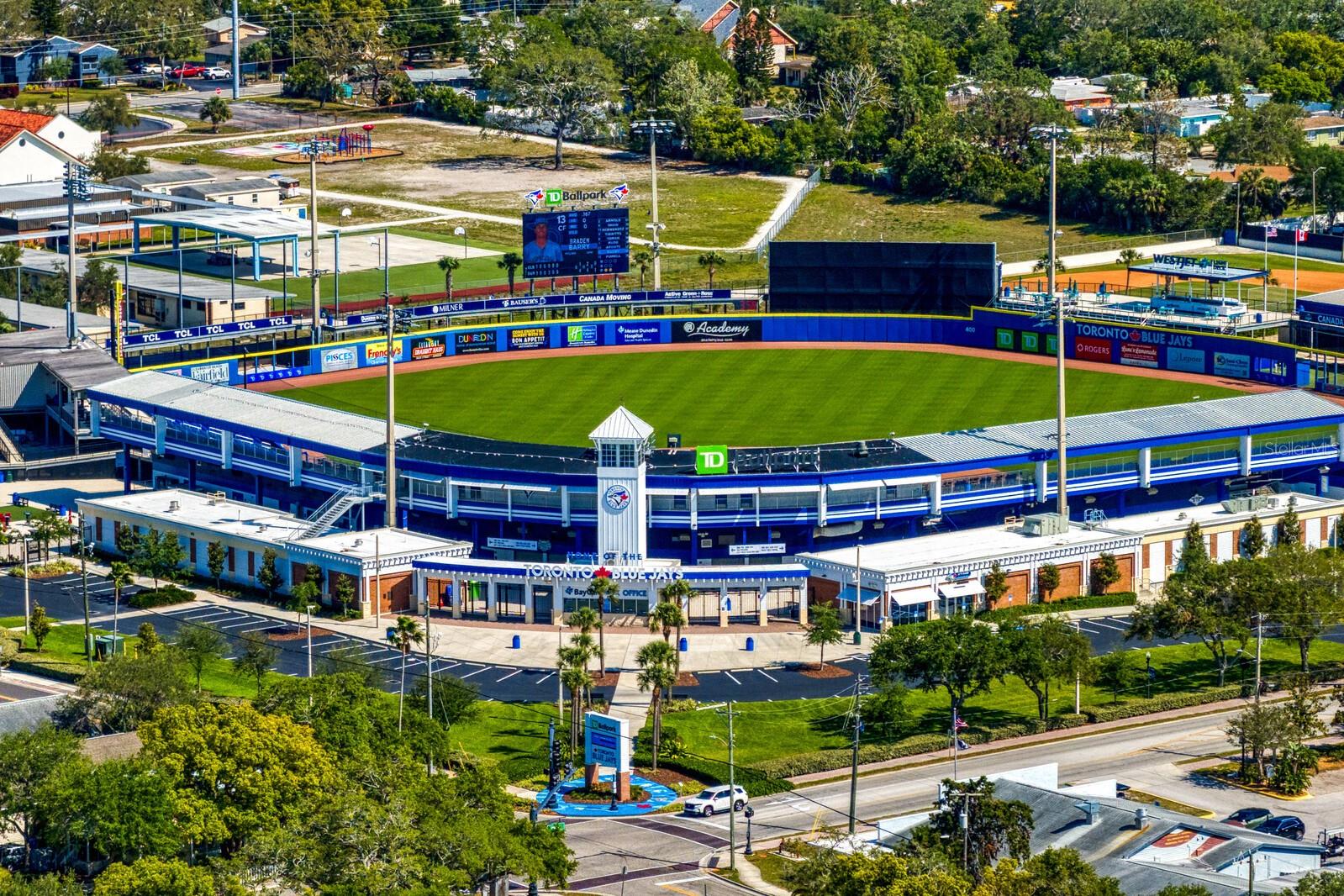 TD Ballpark Blocks Away