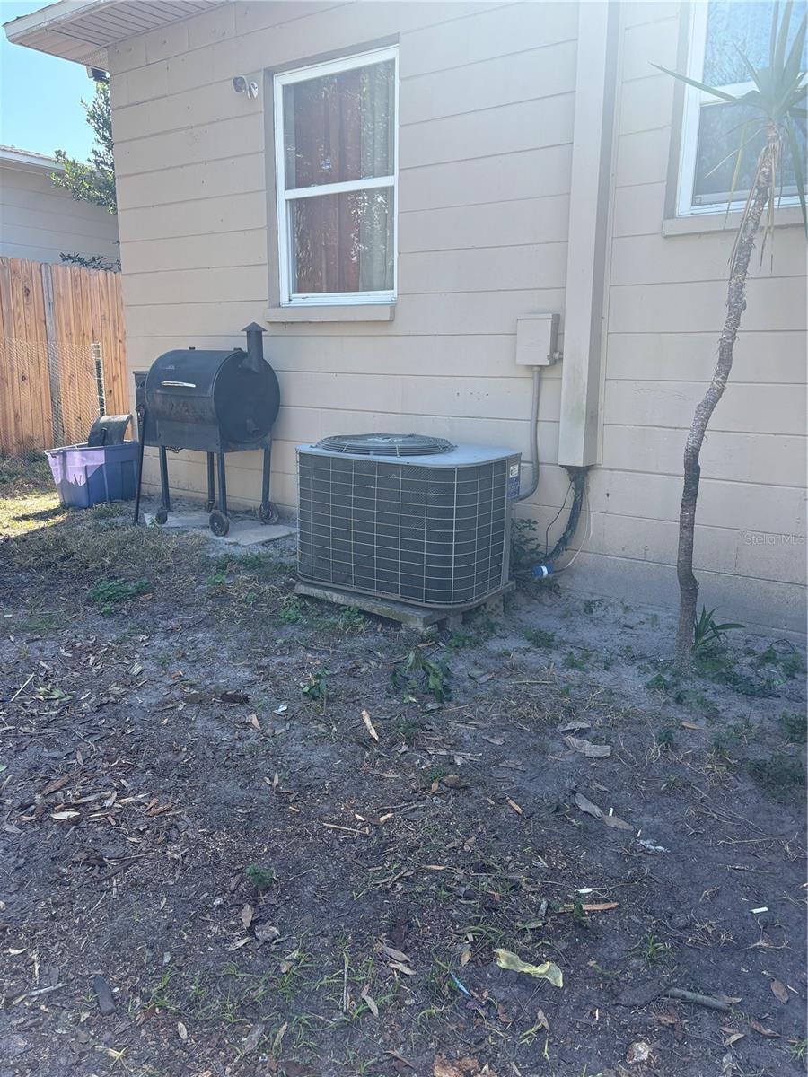 Back of the home
