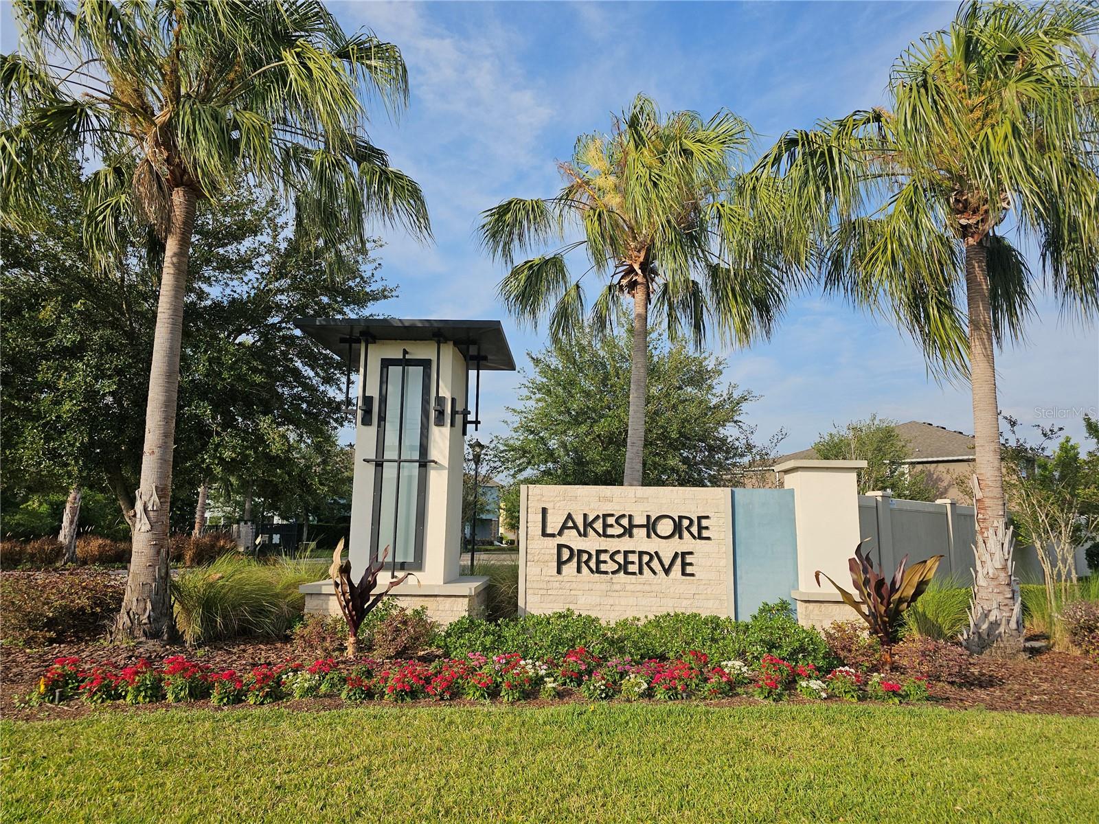 Lakeshore Preserve Entrance