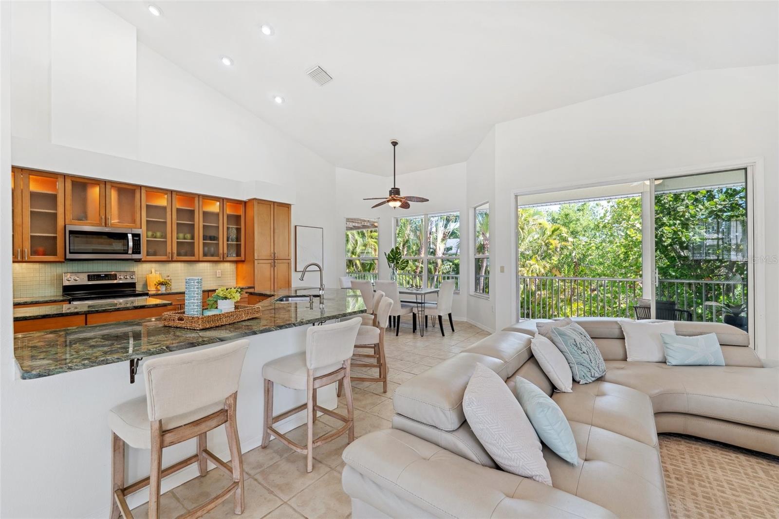 Living Room and Kitchen