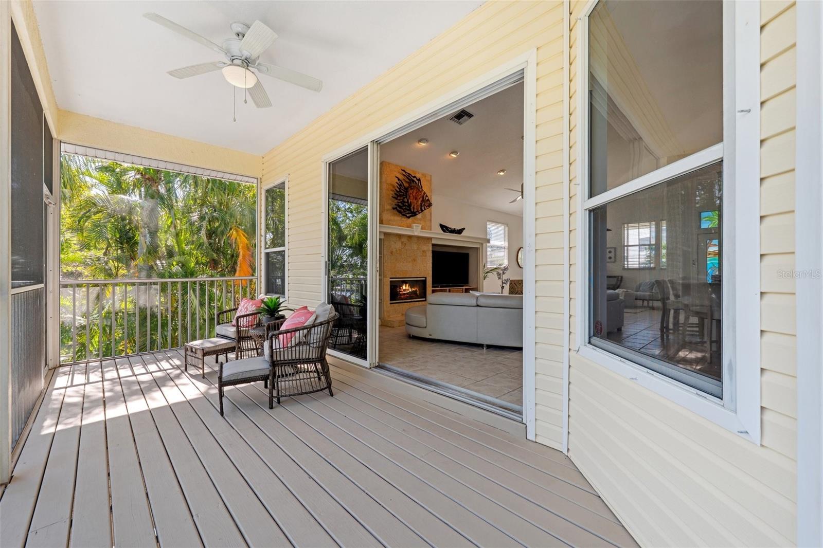 Balcony from Living Room and Kitchen