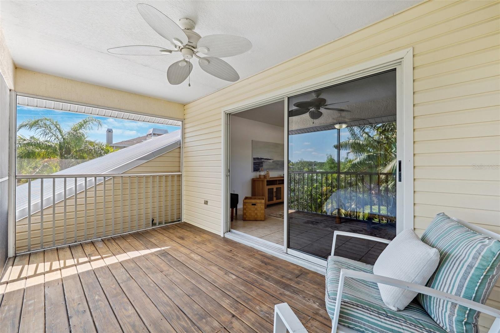 Balcony off of Primary Bedroom