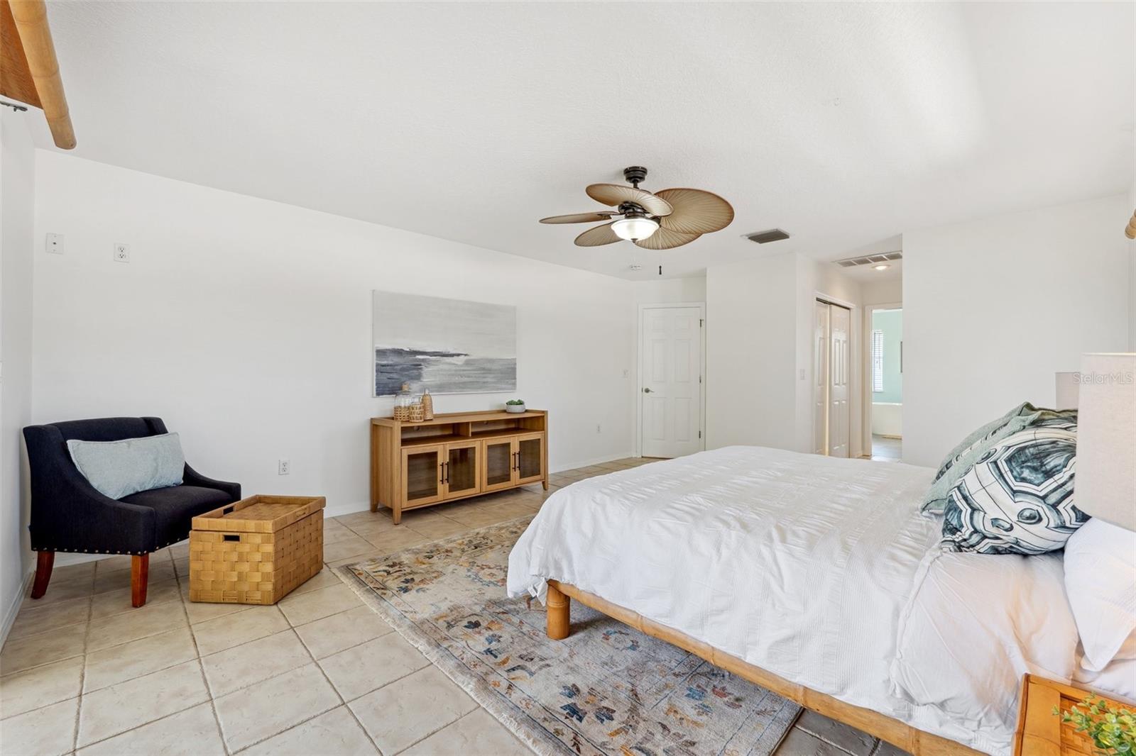 Spacious Primary Bedroom