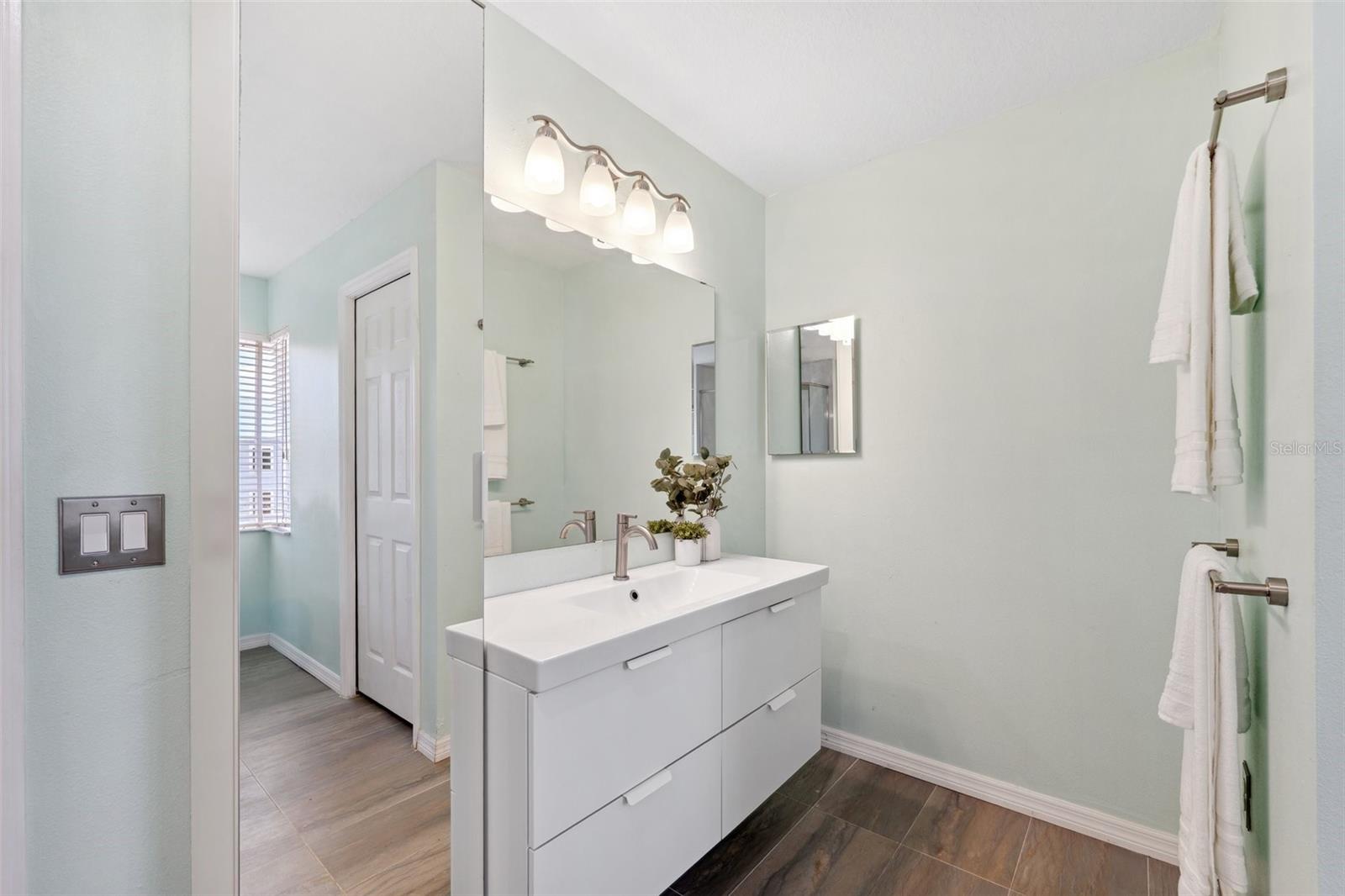 Primary Bathroom wit Split Vanities