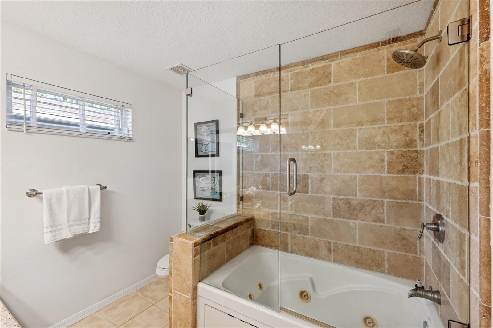Guest Bathroom with Jetted Bathtub