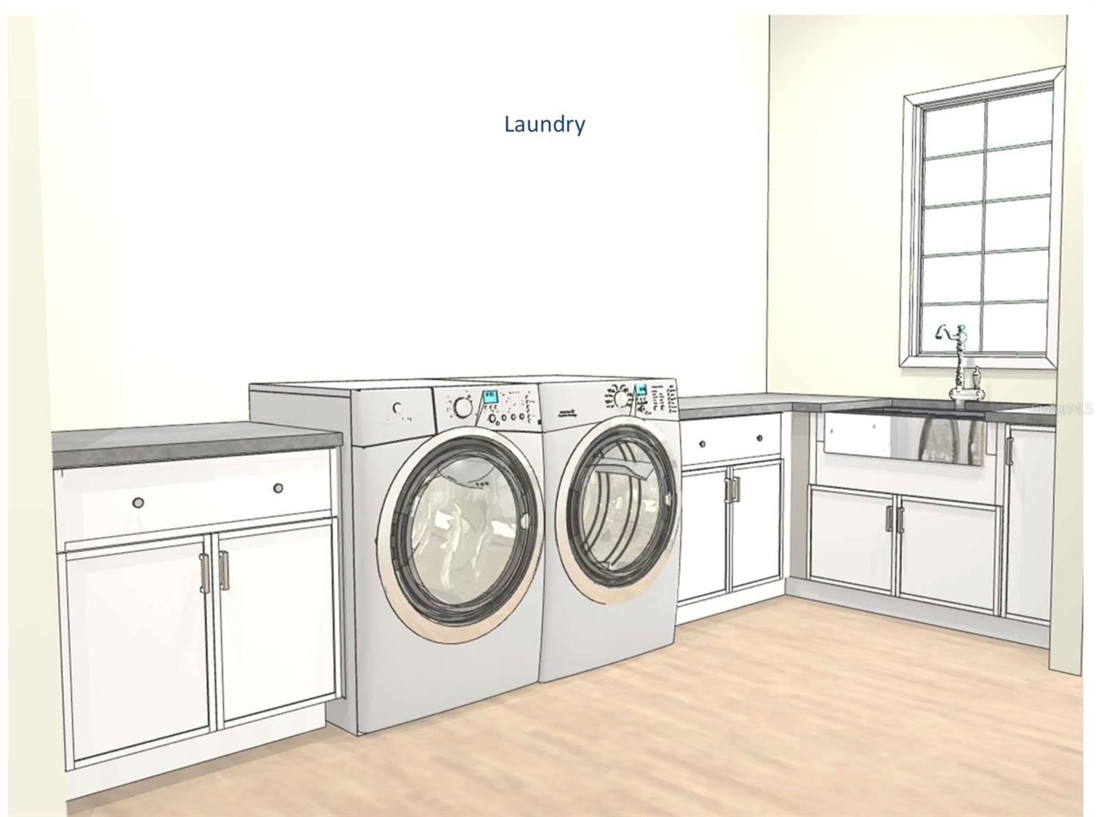 Laundry Layout
