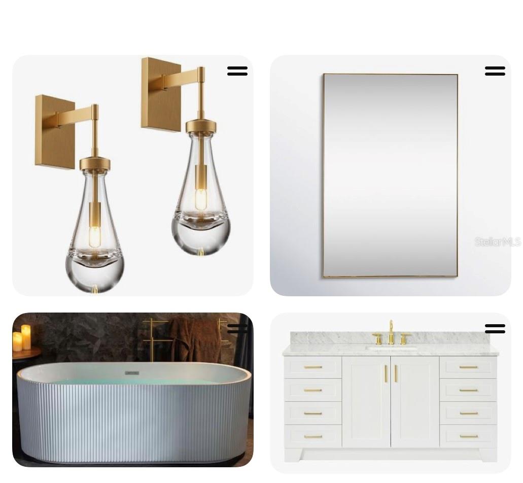 Primary Bathroom Selections