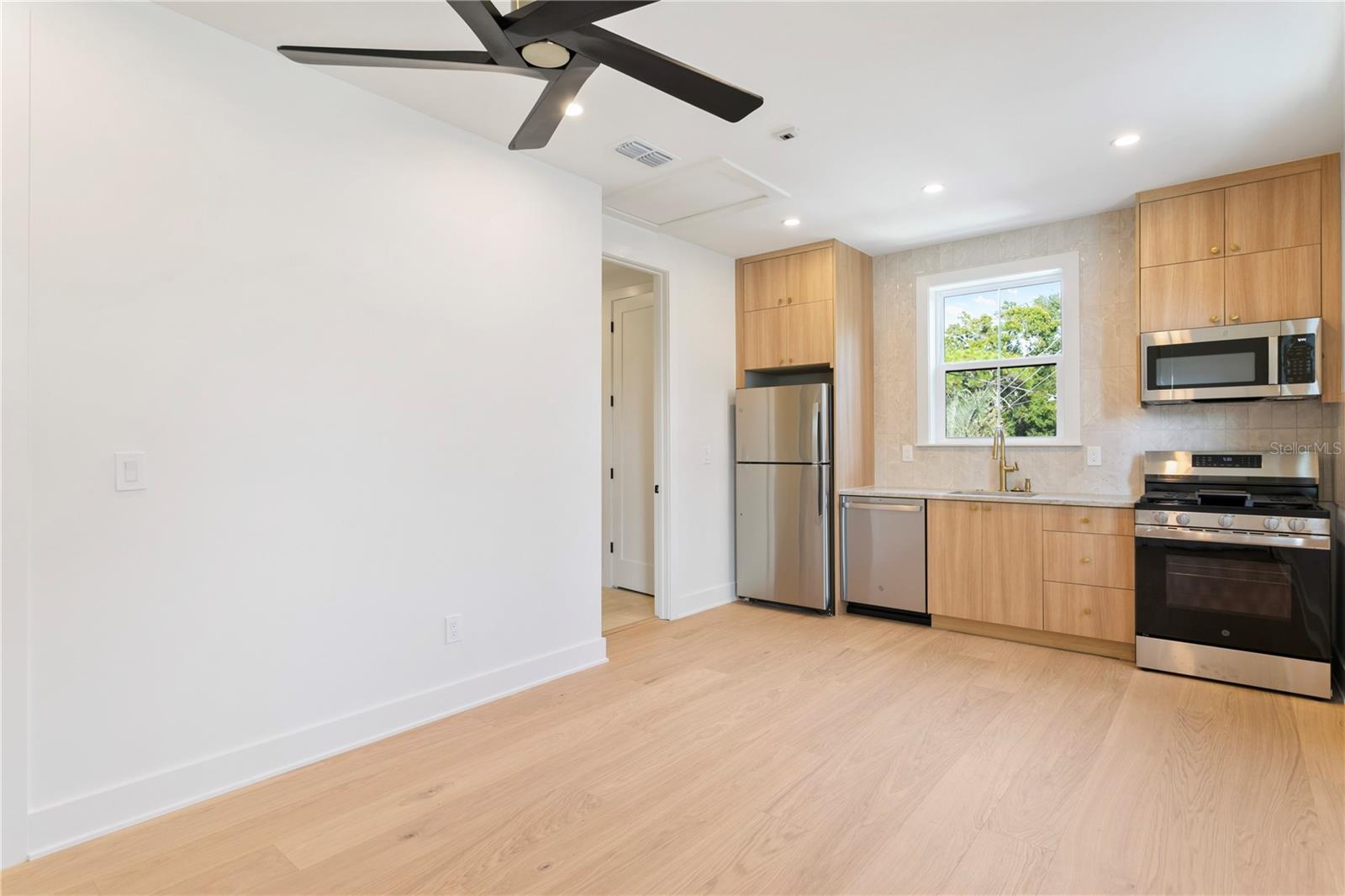 ADU- Kitchen and living space