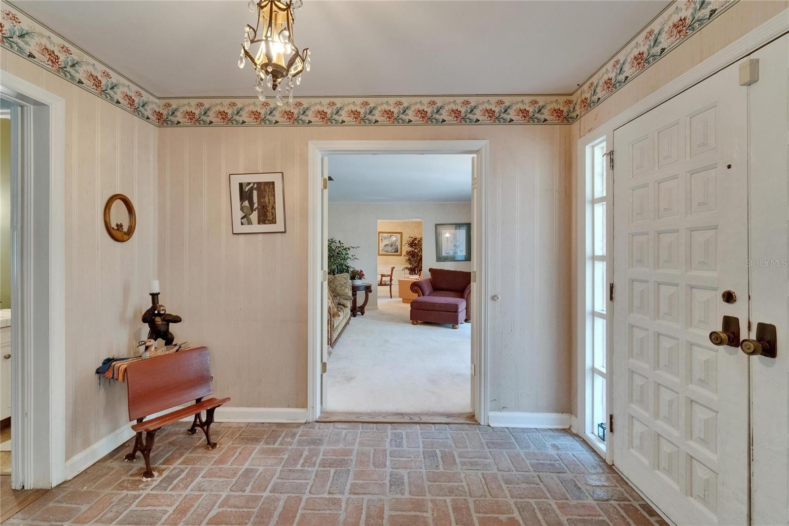 Foyer - entrance into the Living Room