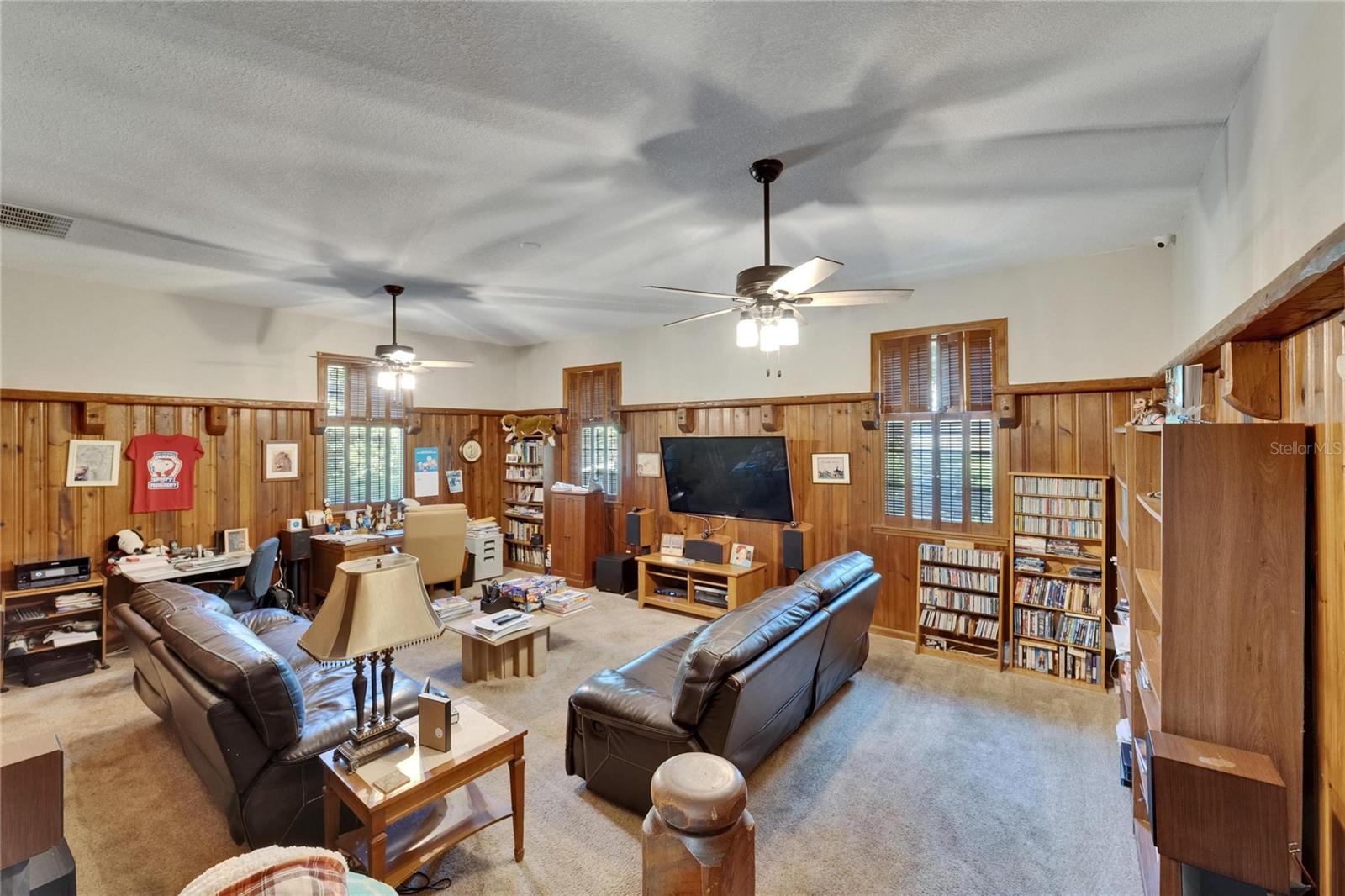 5th Bedroom/In-Law Suite (currently utilized as Media Center)