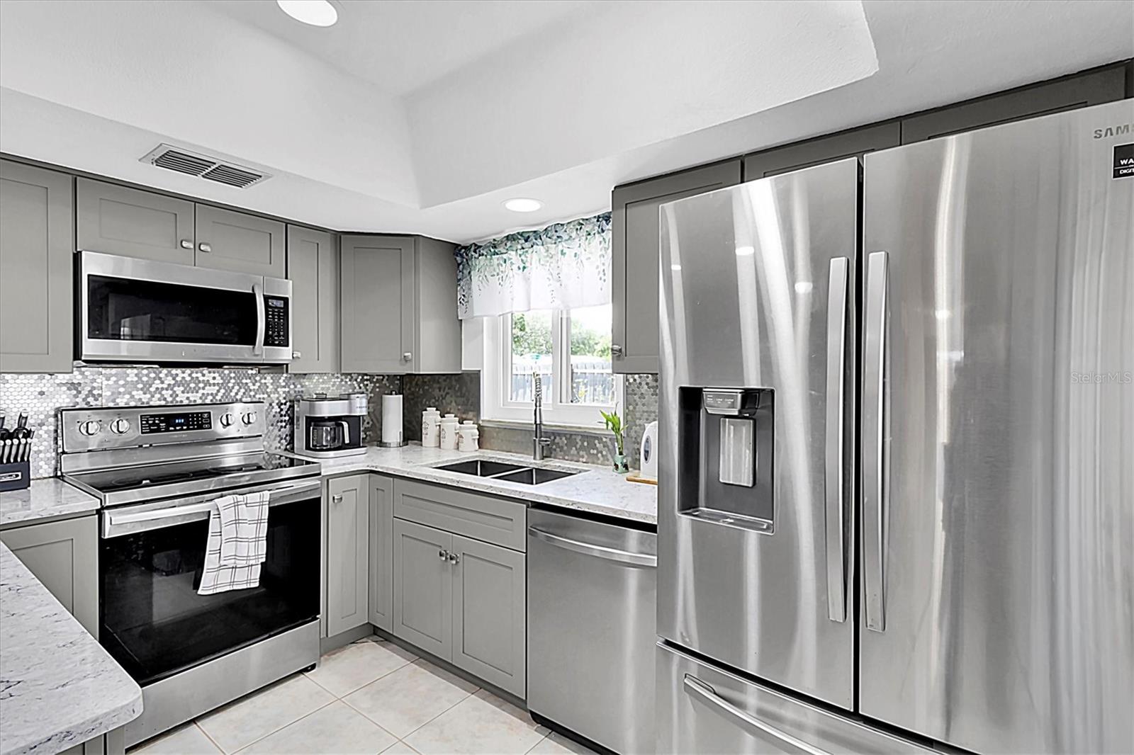 Newly updated kitchen