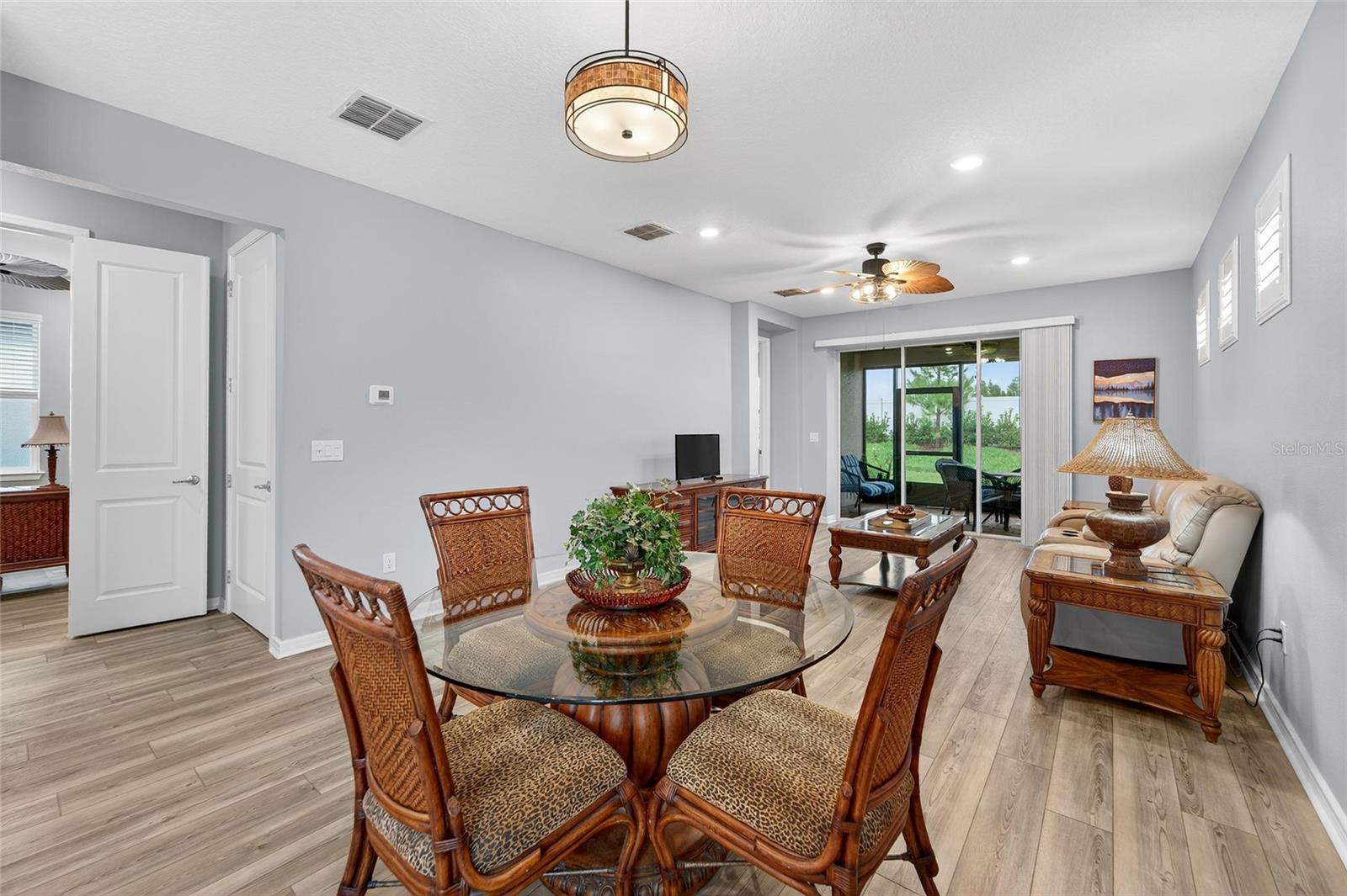 Dining area