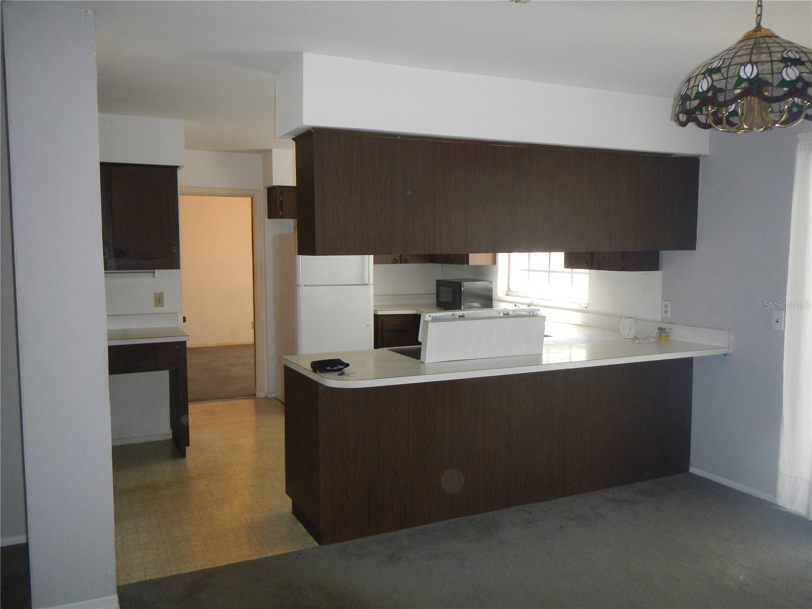 Dinette Area and Kitchen.