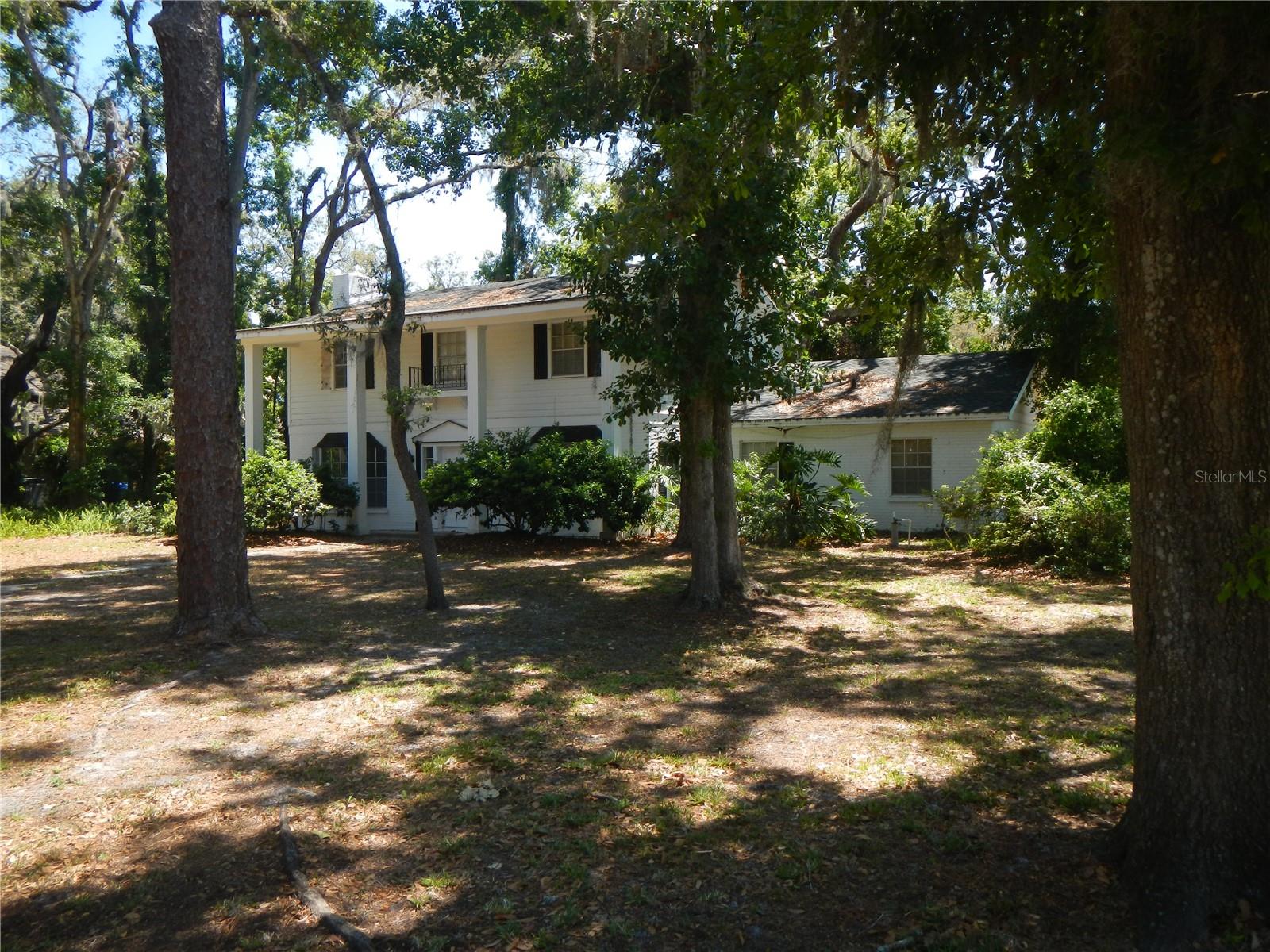 Double Lots on Corner Lot.