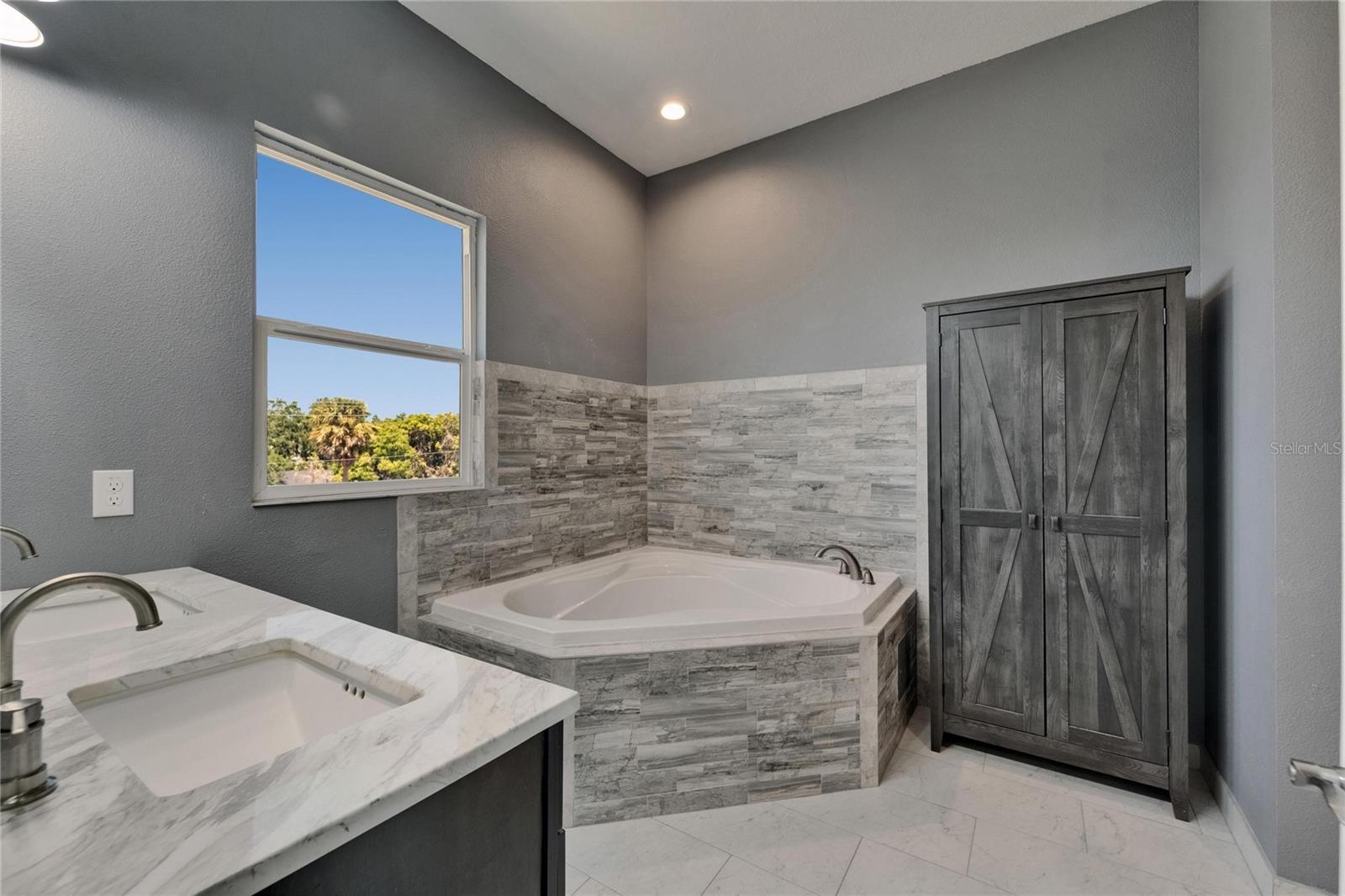 Primary bath, third floor