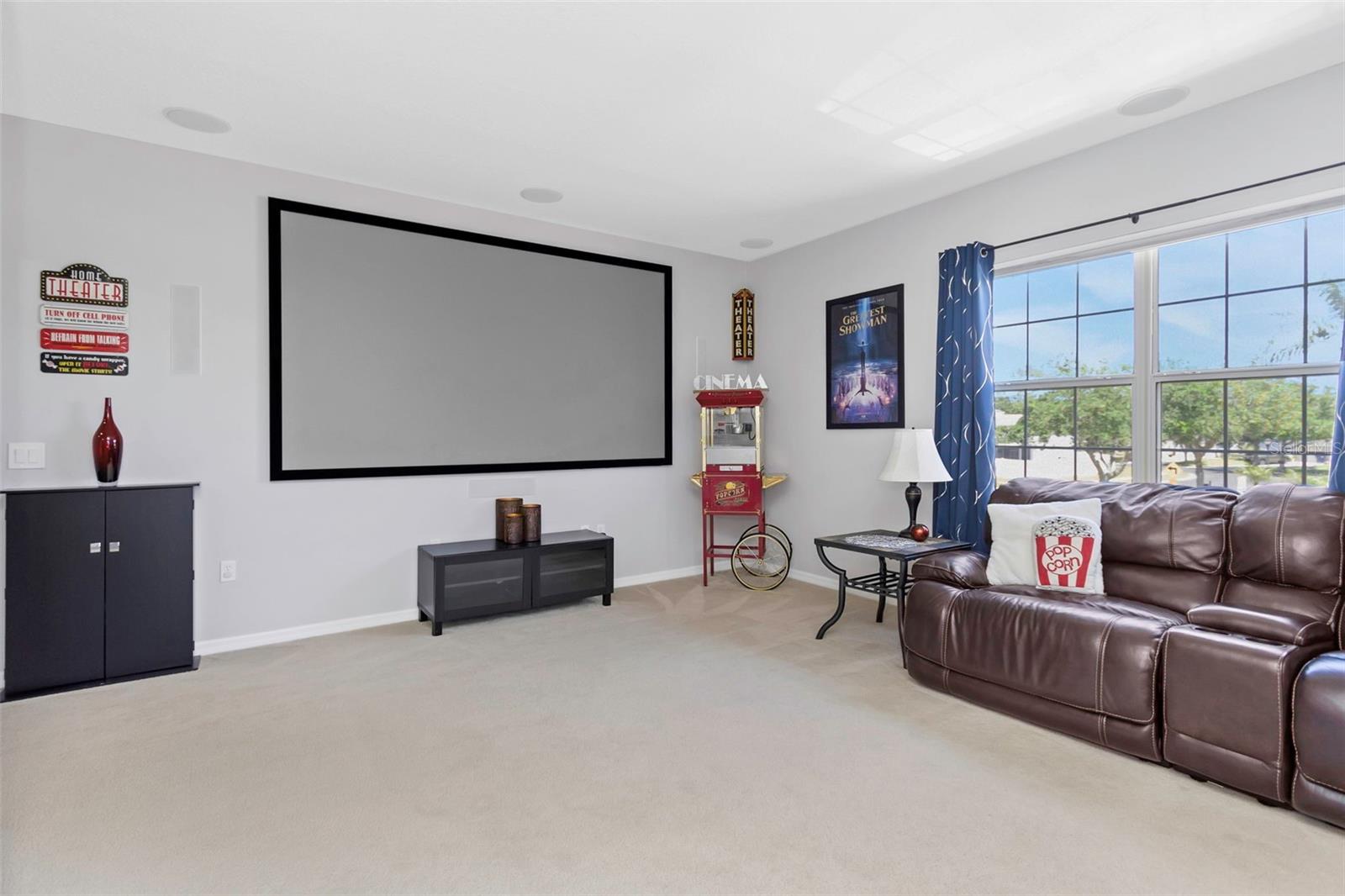Huge media room!
