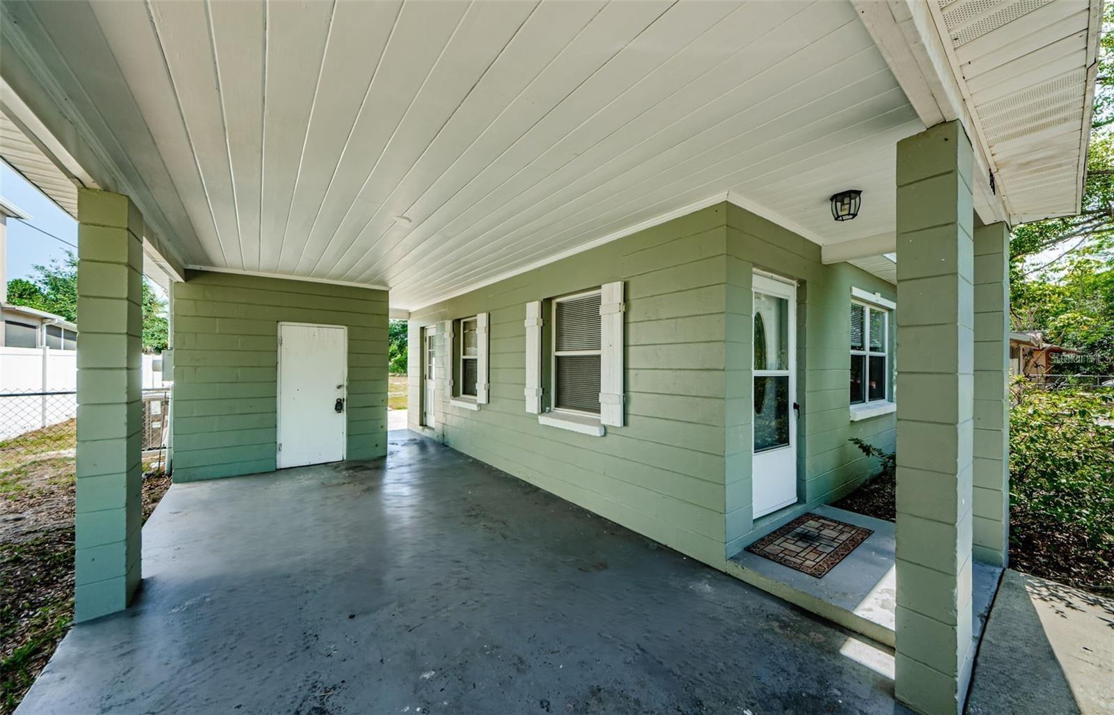 Carport/Outside Laundry
