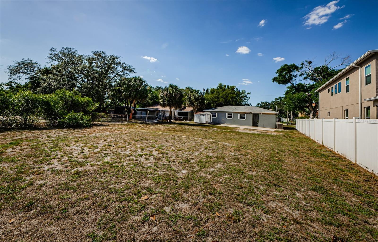 over-sized lot