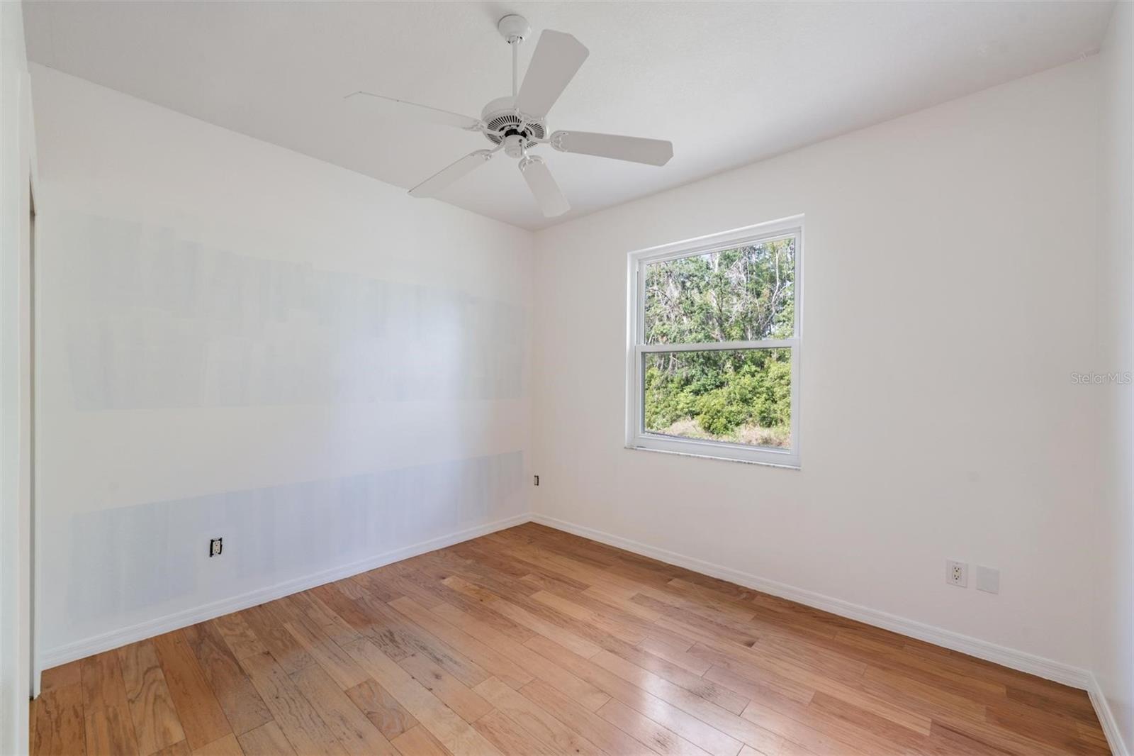 Bedroom 2. Plantation shutters will be hung.