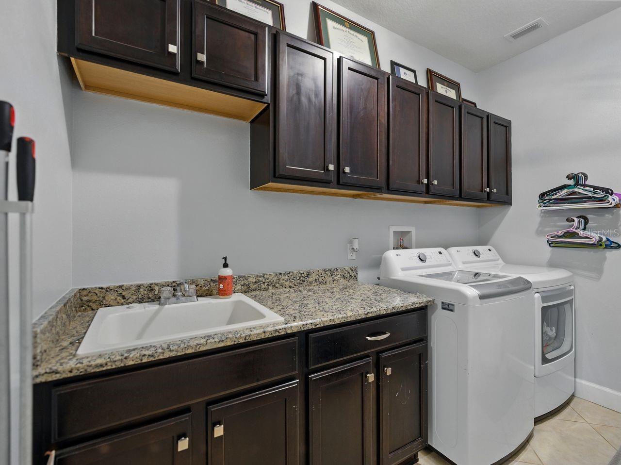 Laundry room.