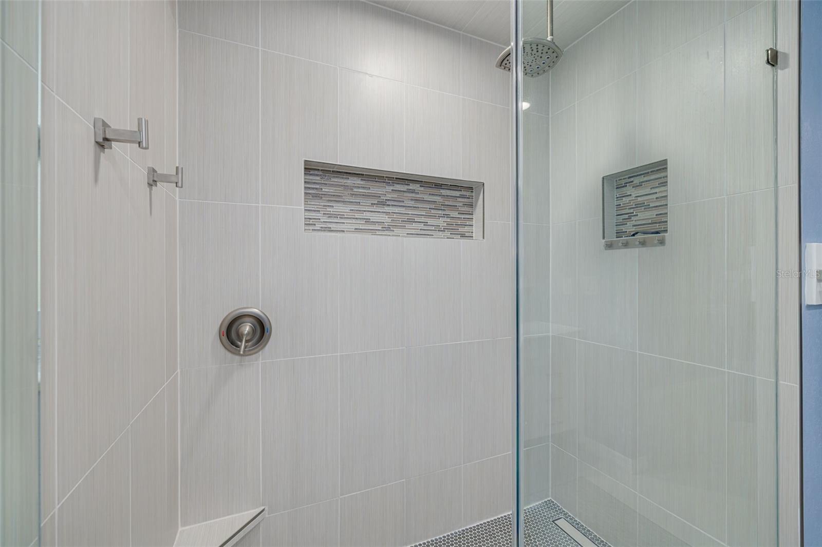 Primary Bath Step-in Shower