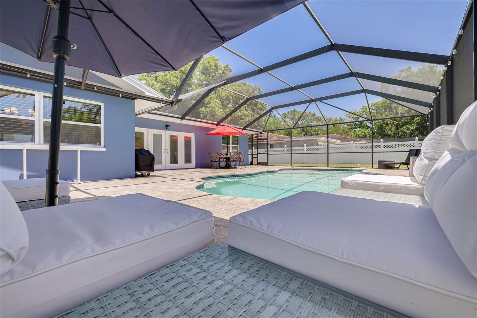 Lanai and Pool