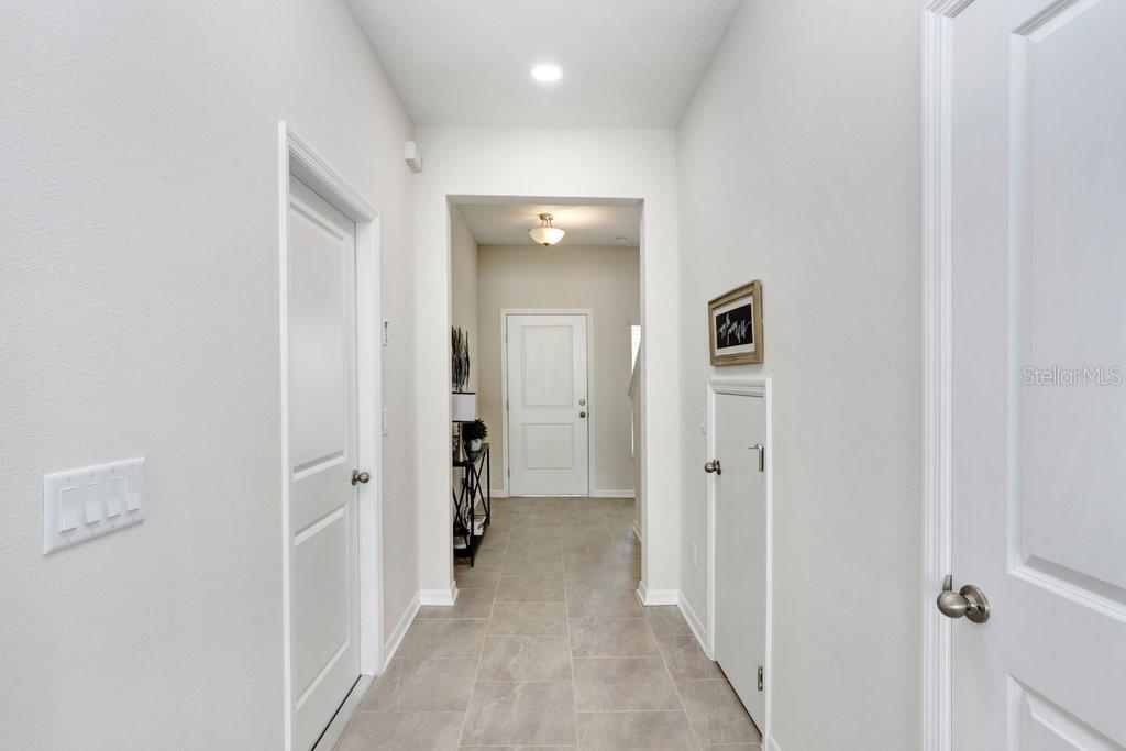 Entry Hall (photo of staged model)