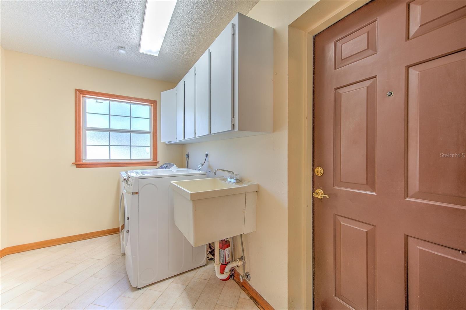 Indoor Laundry Room