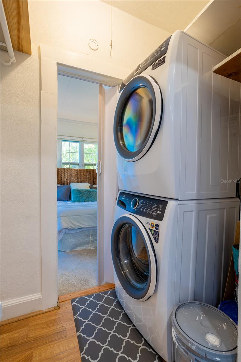Indoor Laundry Room!