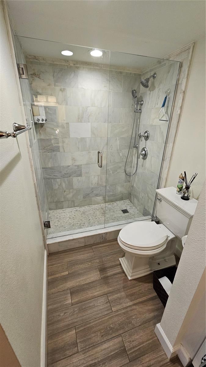 Master bath shower
