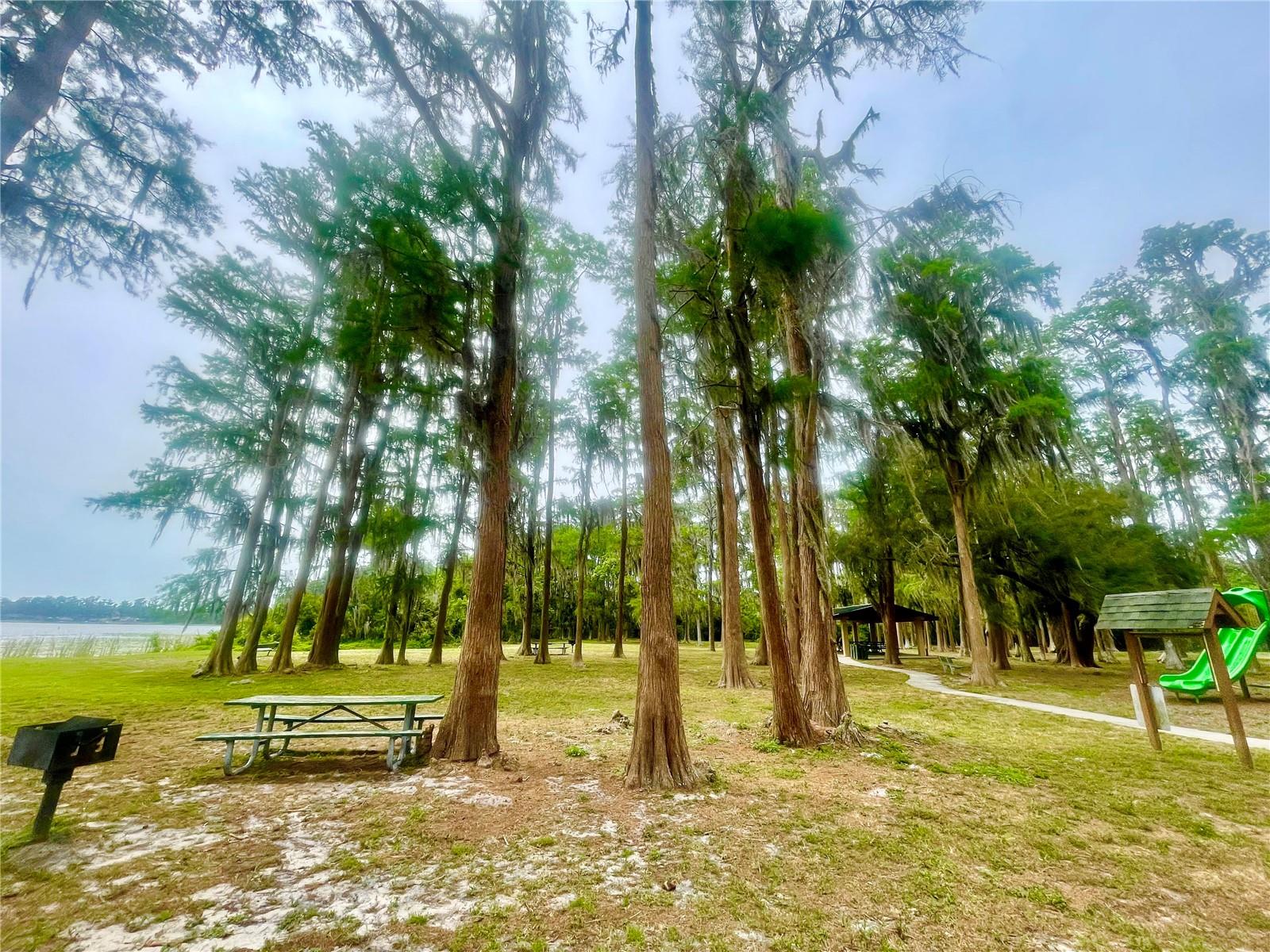 Recreational area from the Moon Lake Park