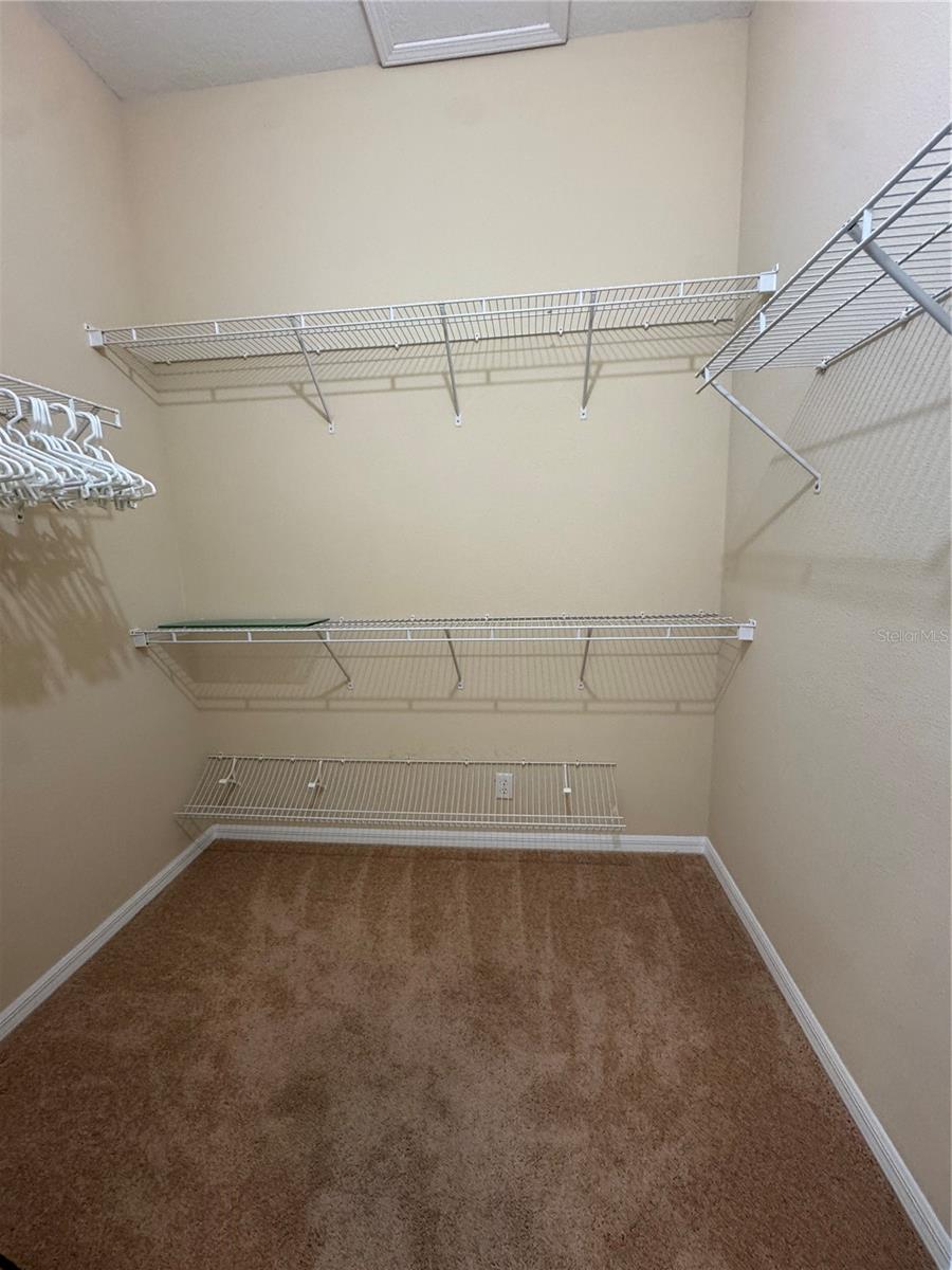 Master closets - his/her