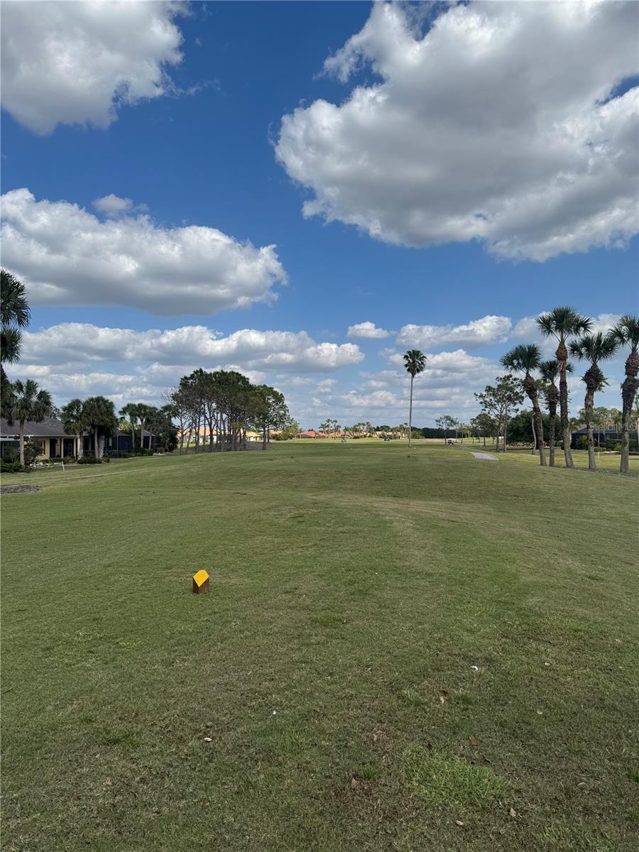 View of Golf Course Behind House