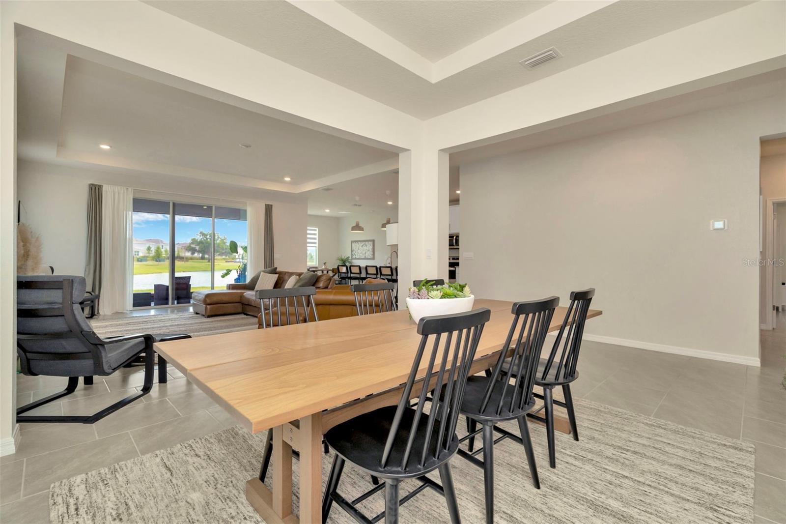 Formal dining area open to Great Room