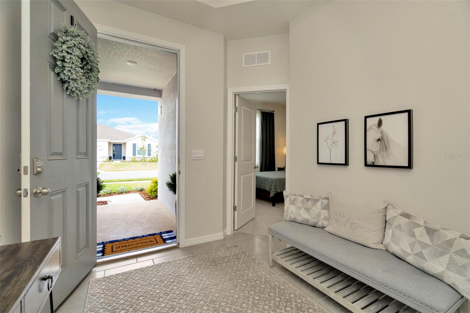 Front door entryway