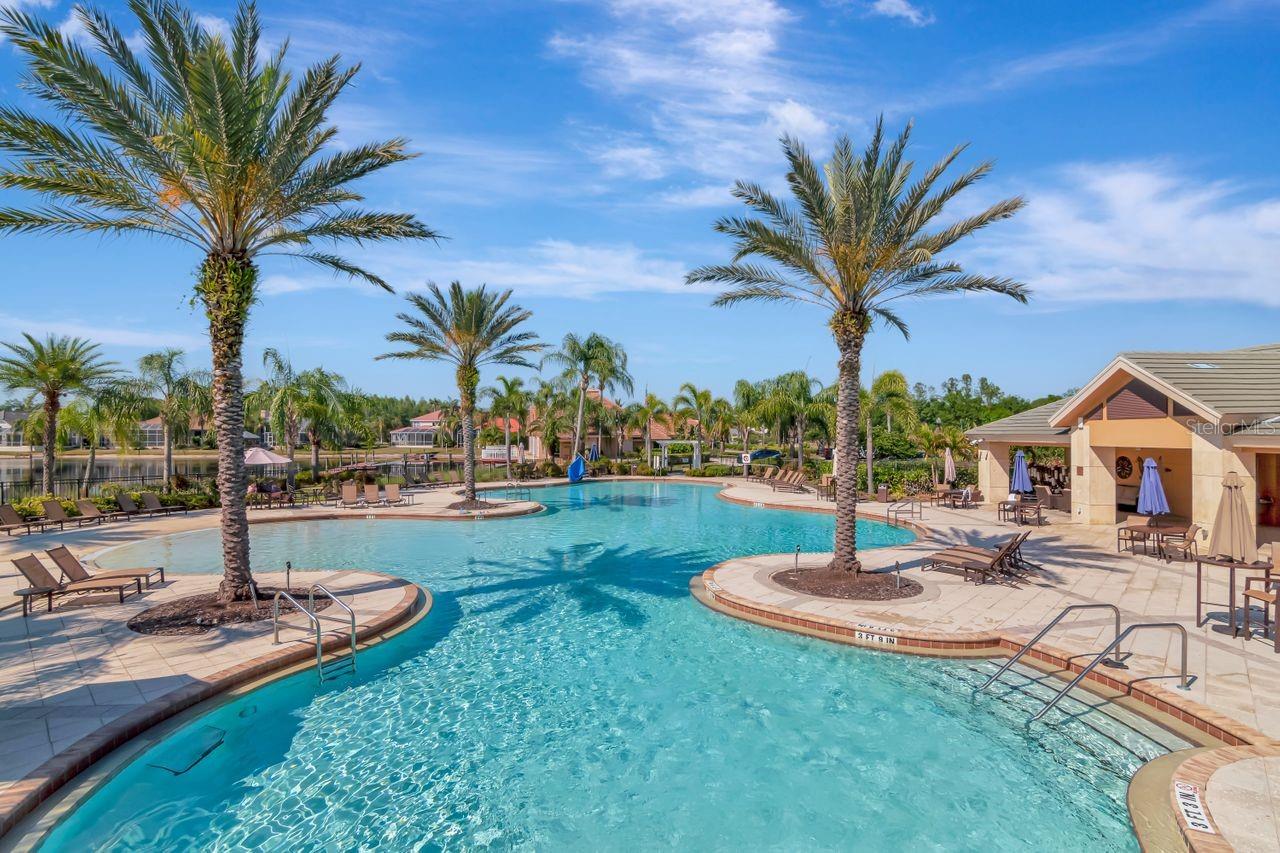 Clubhouse pool