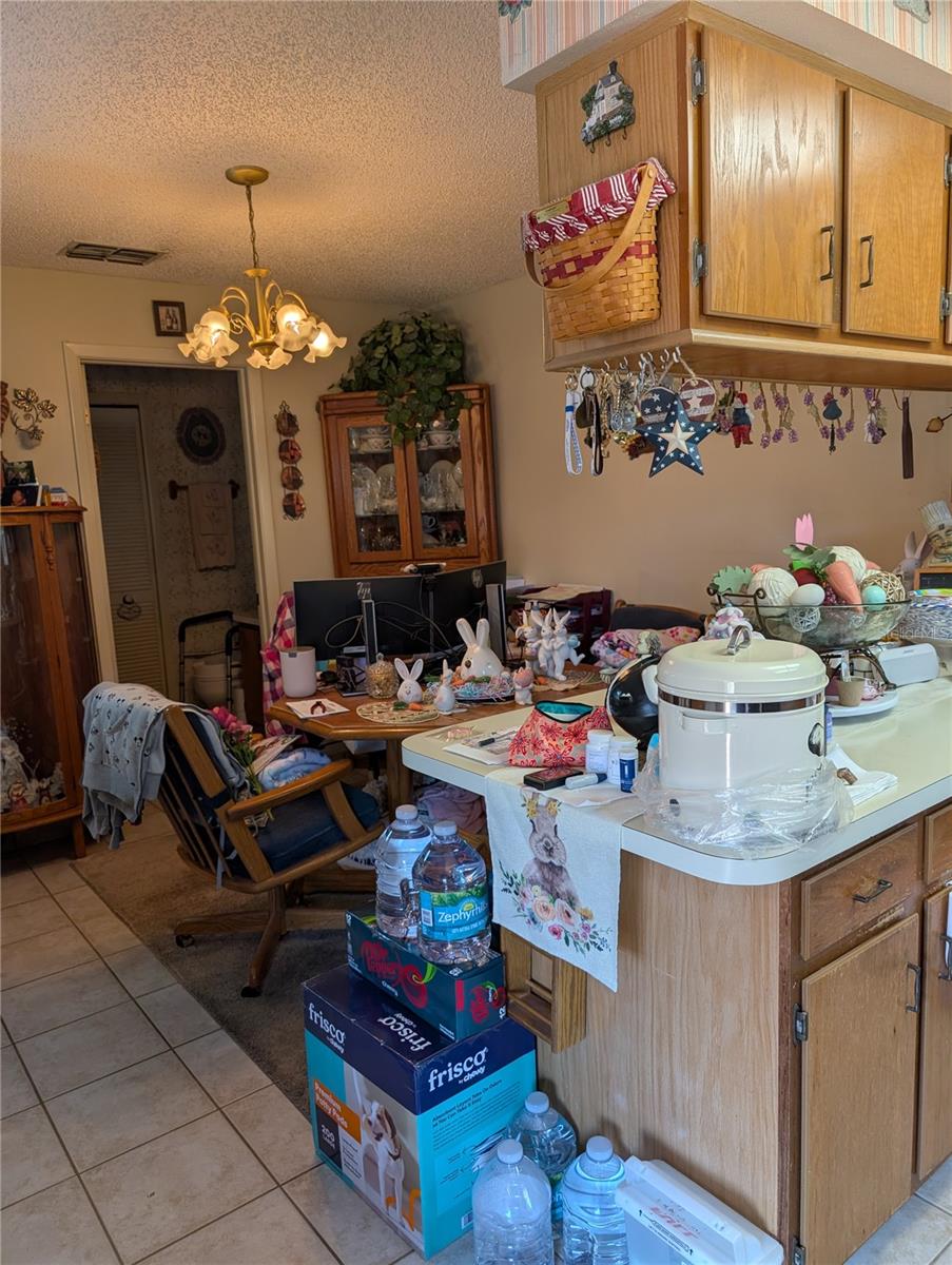 Kitchen view of dining room