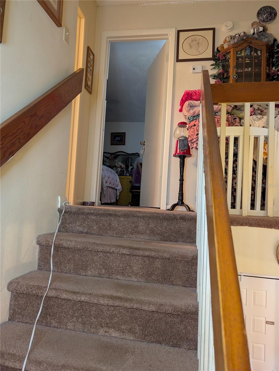 Stairs to bedrooms