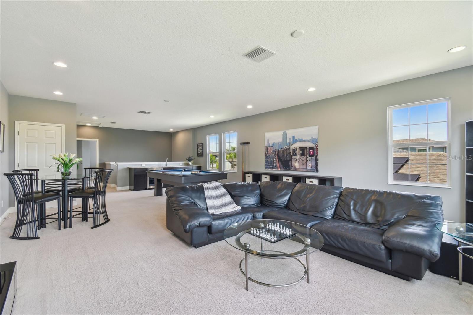 Bonus Room with Wet Bar