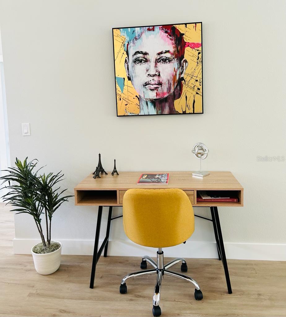 Office Space from Model Home