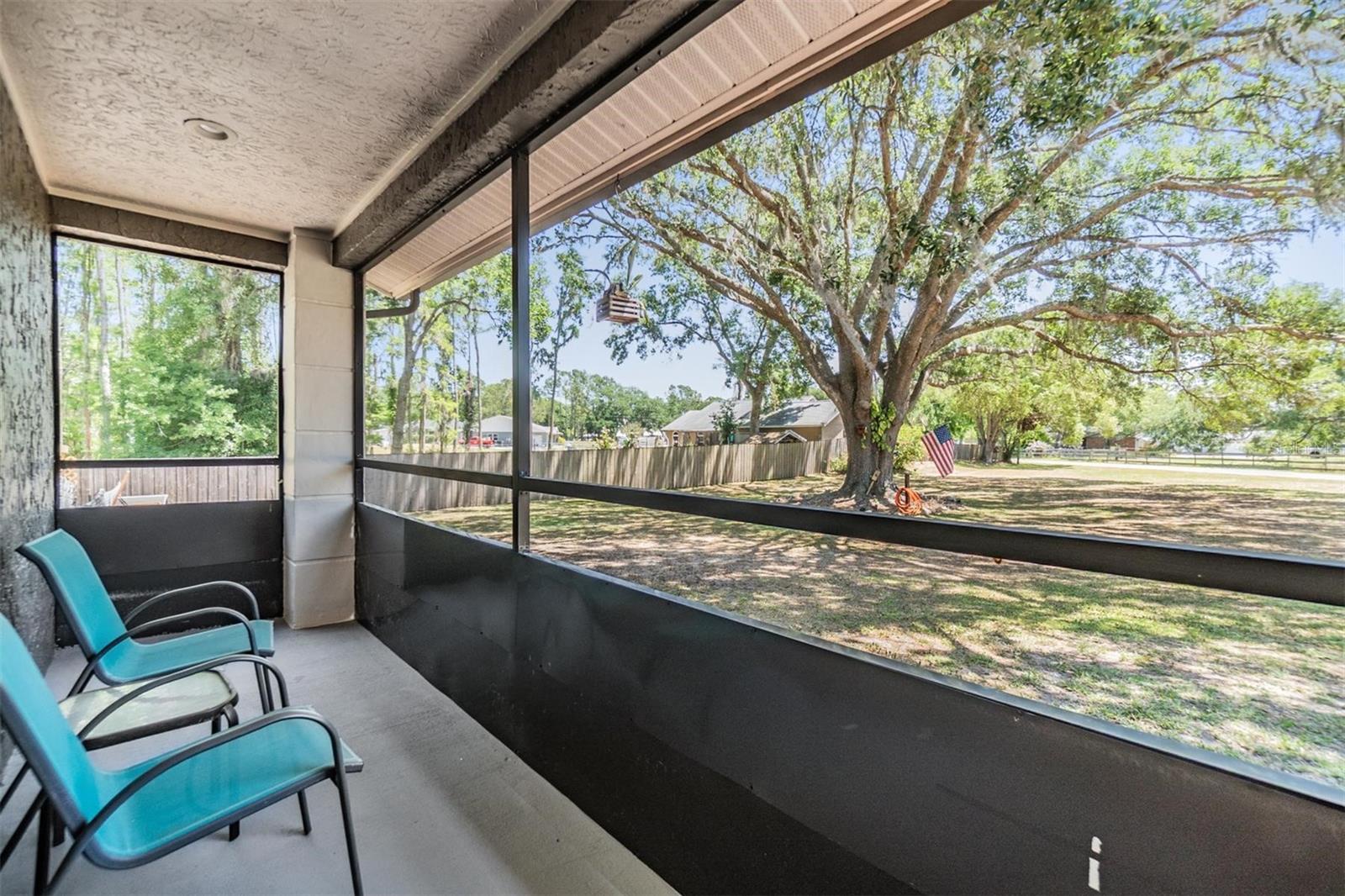 Screened Front Porch